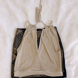 Shimmering Gold Let’s Celebrate Glam New Years Top